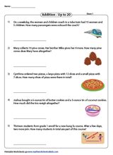 Free Math Worksheets Word Problems に対する画像結果