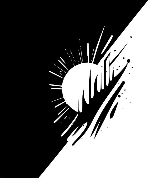 Image result for Black White Art Vector