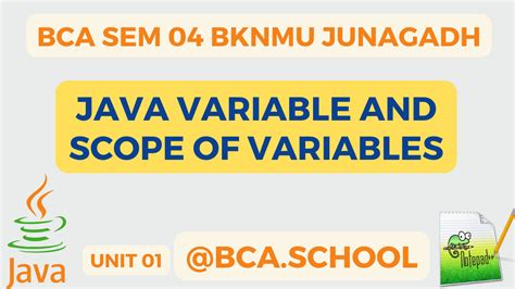 Scope and Lifetime of Variables in Java に対する画像結果