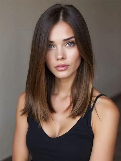 30 Medium-Length Straight Haircuts That You’ll Love to Try Right Now