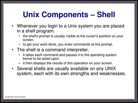Unix Components に対する画像結果