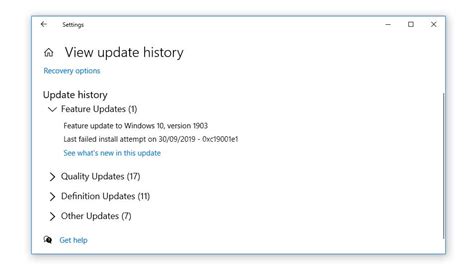 Afbeeldingsresultaten voor Windows Feature Version Errors