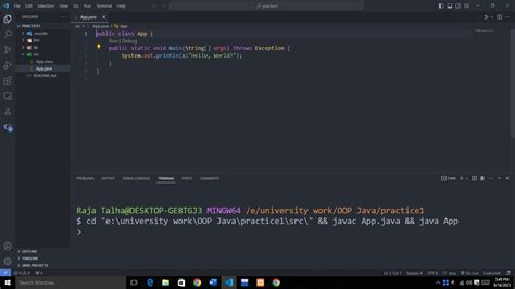 Afbeeldingsresultaten voor Run Java Code in Terminal