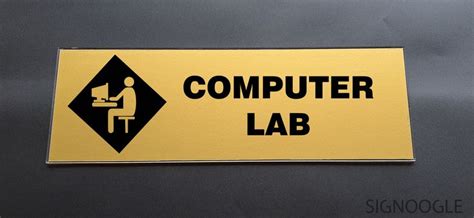Respect the Computer Lab Sign に対する画像結果