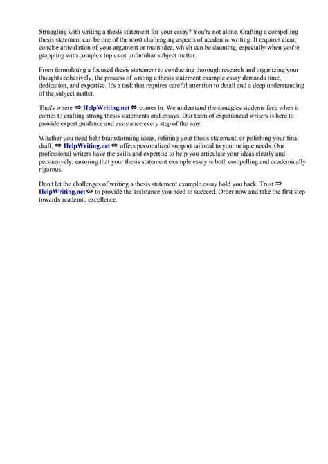 Image result for English Essay Thesis Statement Example