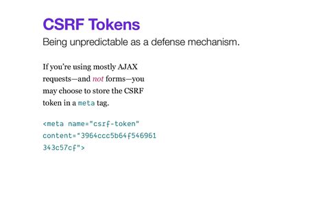 Image result for Initialize the CSRF Token in HTML