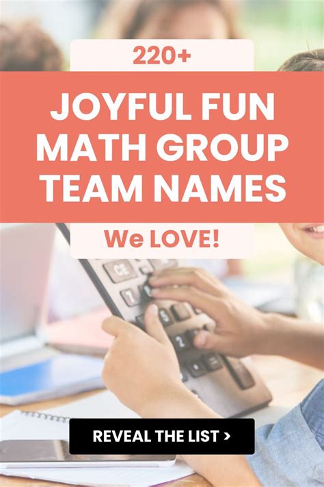 Image result for Math Group Names Theme