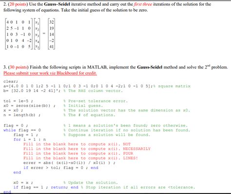 Image result for Gauss-Seidel Method Python