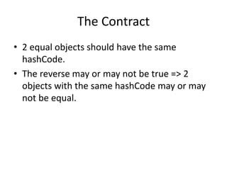 Equals and hashCode Java Contract に対する画像結果