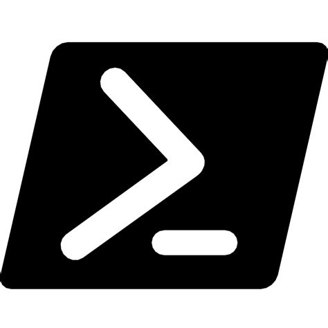 Powershell Vector SVG Icon - SVG Repo