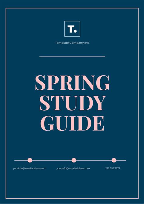 Image result for Study Guide Outline Template