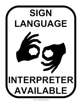 Image result for Sign Language Interpreter in Government