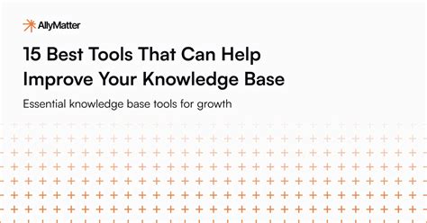Image result for Knowledge Base Tools