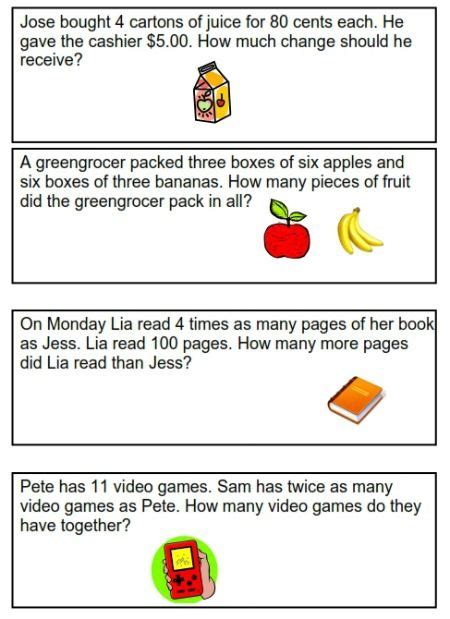 Image result for Common Core Math Word Problems Example