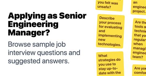 Image result for Engineering Manager Interview Questions