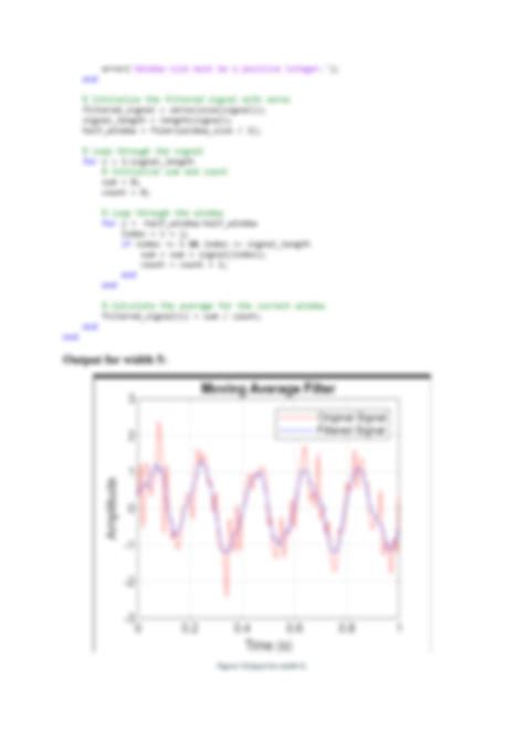Image result for Make Average Filter for MATLAB