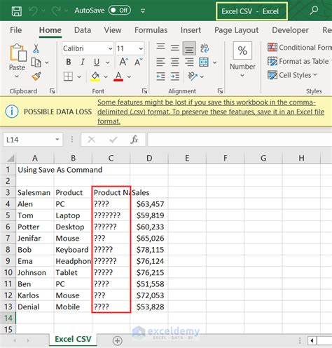 Image result for How to Save CSV File in Excel