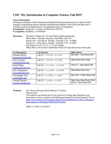 Image result for Intro to Computer Science Syllabus