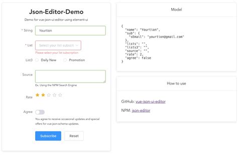 Image result for JSON Form
