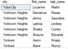 Image result for SQL Order by Multiple Columns