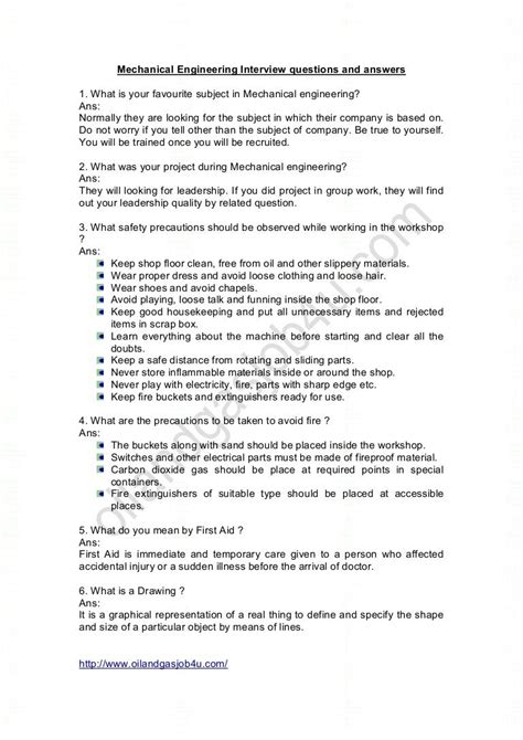 Image result for Mechanical Engineering Interview Questions