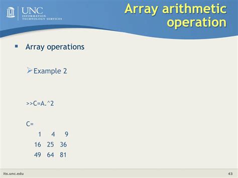 Array Arithmetic MATLAB に対する画像結果