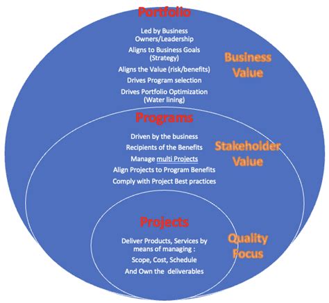 Image result for Differences Between Project Program Portfolio Management Office