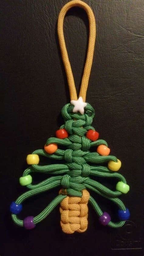 Toradh íomhá ar Paracord Christmas Tree Tutorial