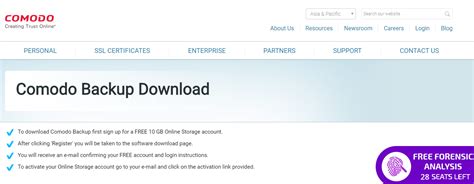 Comodo Free Backup Software に対する画像結果