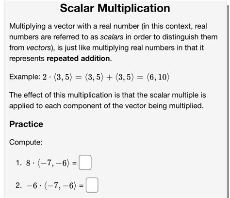 Toradh íomhá ar Scalar Multiplication Example