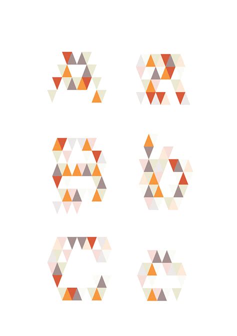 Image result for Geometric Triangle Pattern Font