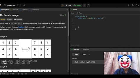Image result for Rotate Image LeetCode