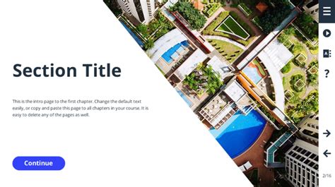 Image result for eLearning Module Sub Topic Section Template