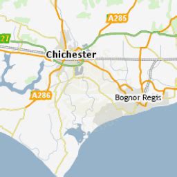 Image result for Chichester Postcode Map