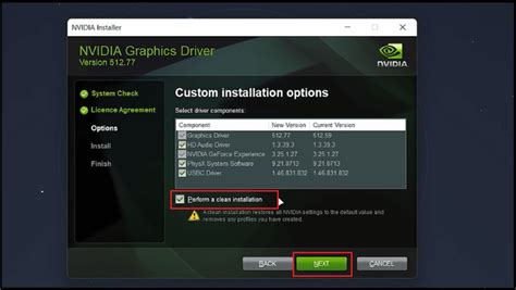 Toradh íomhá ar NVIDIA Graphics Driver Update