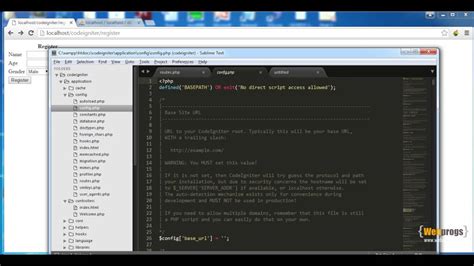 Afbeeldingsresultaten voor UpdateData Base URL CodeIgniter Action Method