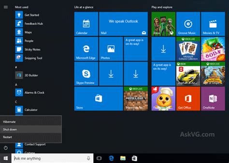 Afbeeldingsresultaten voor Start Screen Windows 10 Operating System