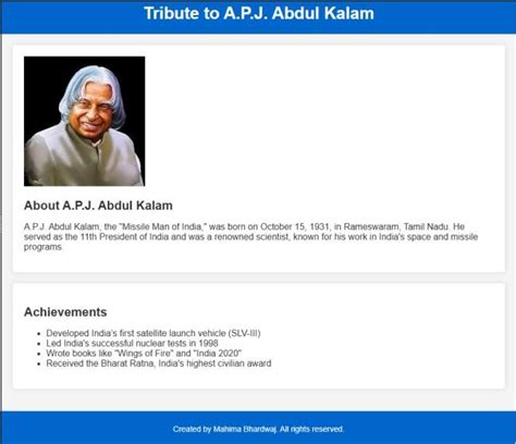 Image result for Java Tribute Page Template