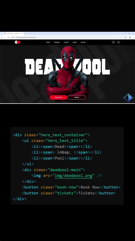 Animated Homepage Code in HTML and CSS に対する画像結果