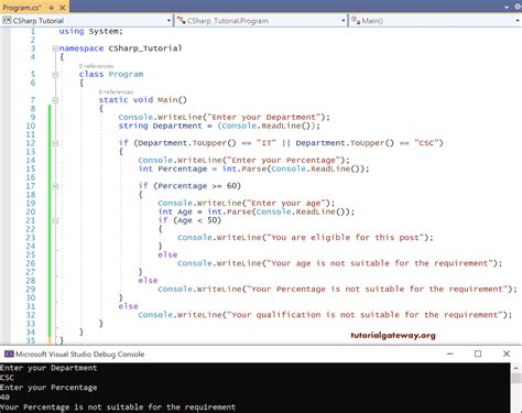 Image result for Nested If Else in C