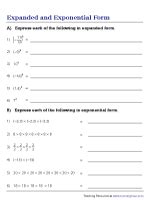 Image result for Expanded Form Exponents