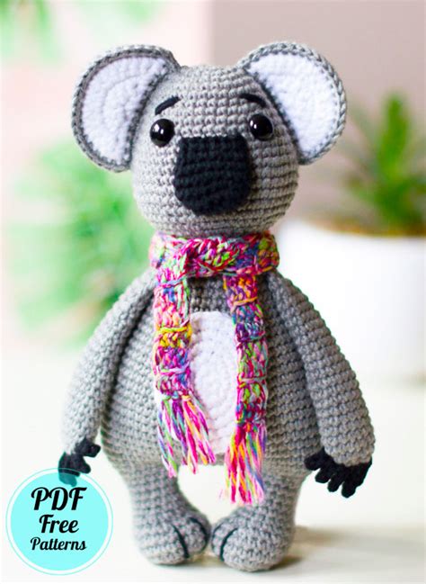 Afbeeldingsresultaten voor How to Crochet Scarf Amigurumi Pattern