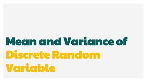 How to Find Variance of a Discrete Random Variable に対する画像結果