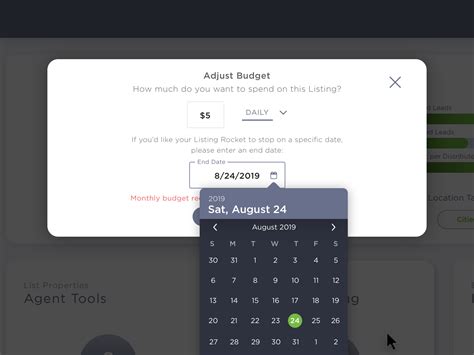 Modal Date PICKER に対する画像結果