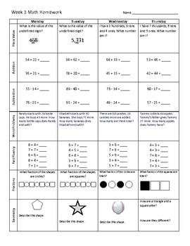 Image result for Third Grade Math Homework