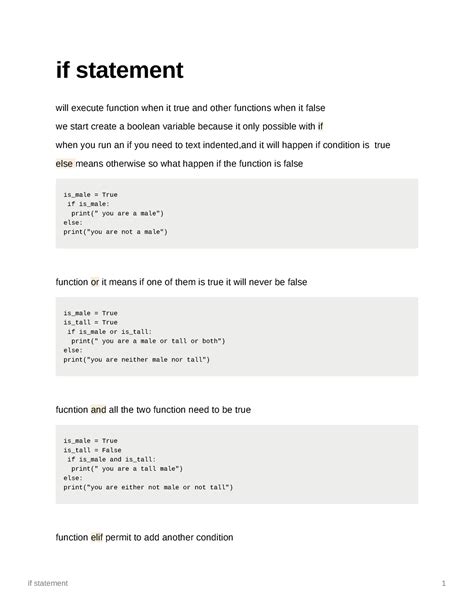 Image result for Python If Statement