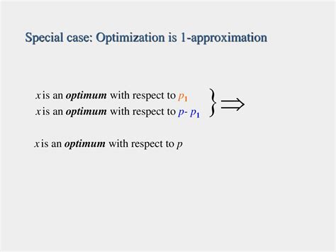 Approximation and Optimization に対する画像結果