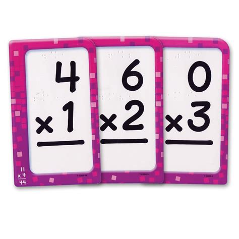 Flash Cards Multiplication に対する画像結果