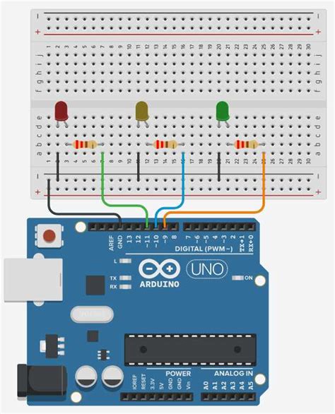 Image result for Arduino LED Setup