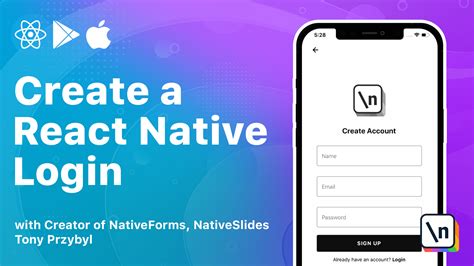 Image result for Mobile App Sign Up Page React Native